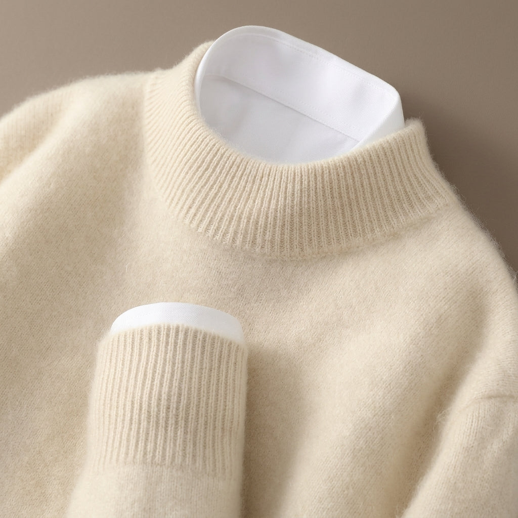 Cashmere Blend Sweater Refined Soft Feel – Valentina