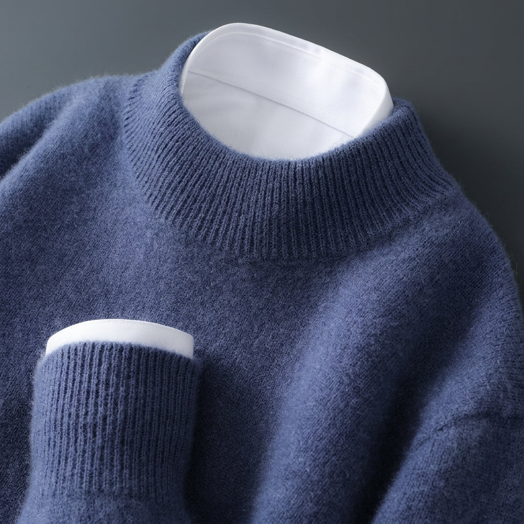 Cashmere Blend Sweater Refined Soft Feel – Valentina