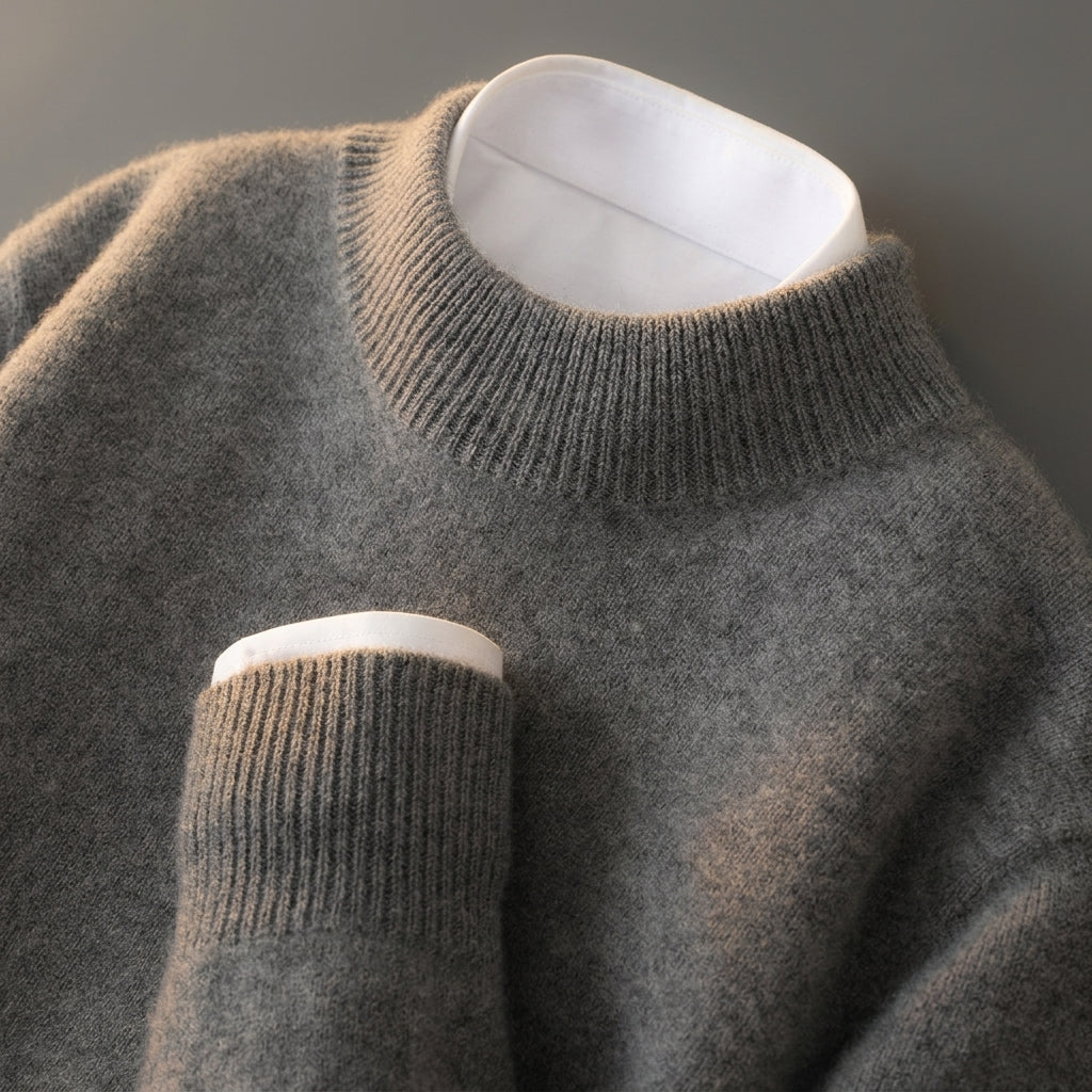 Cashmere Blend Sweater Refined Soft Feel – Valentina
