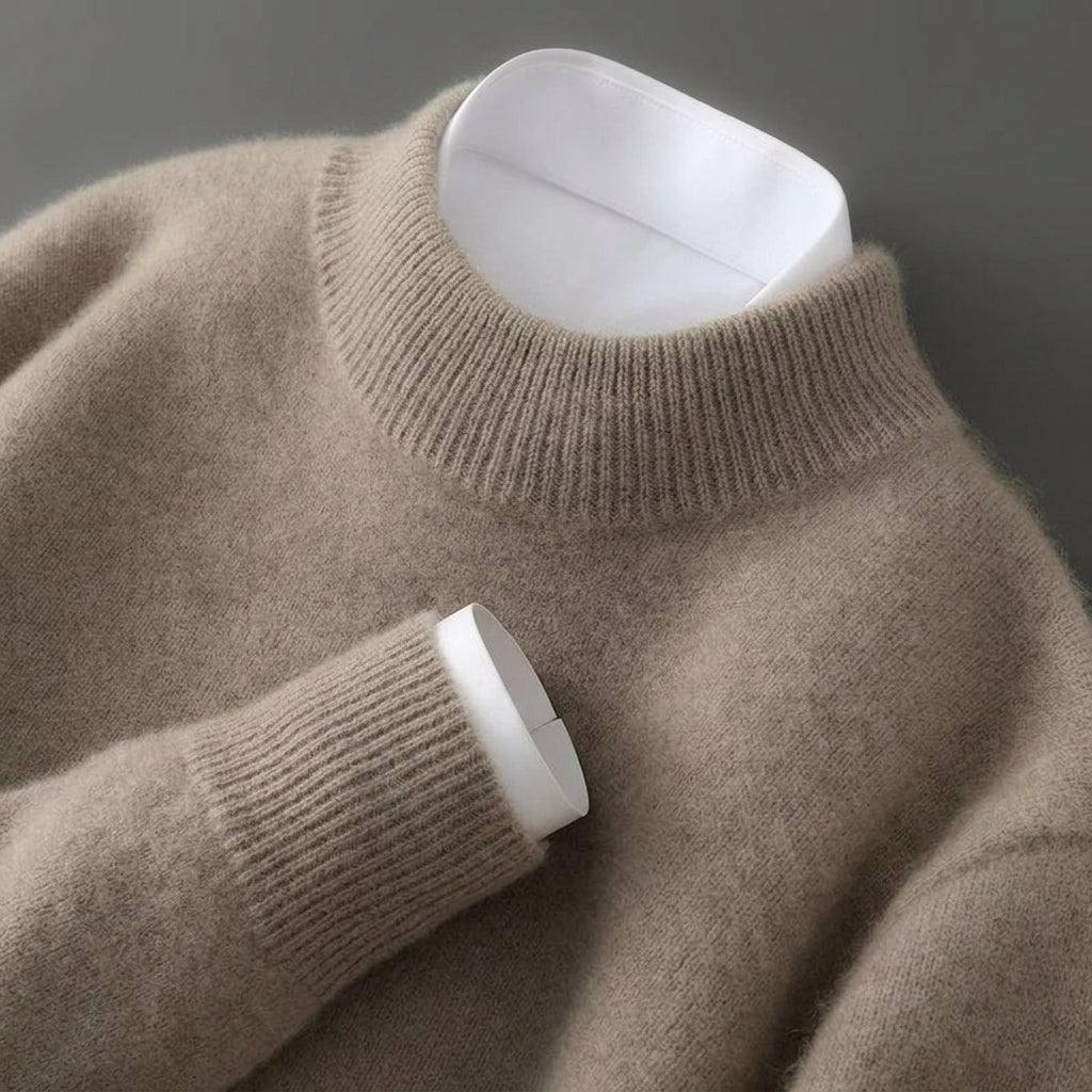 Cashmere Blend Sweater Refined Soft Feel – Valentina