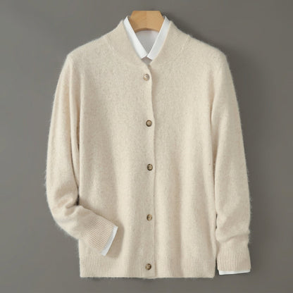 Women's Cashmere Feel Crew Neck Sweater Relaxed Fit – Marlowe