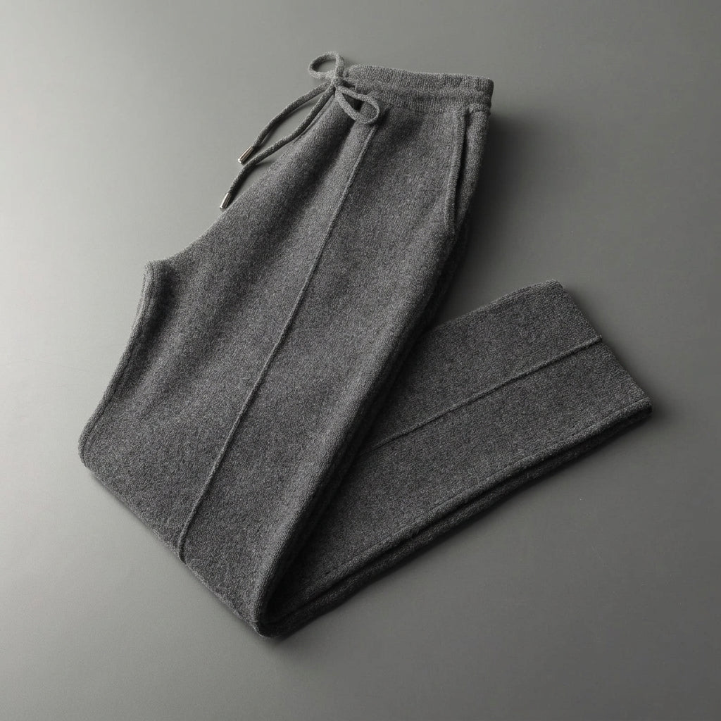 Women's Cashmere Feel Relaxed Pants Soft Drape – Marielle
