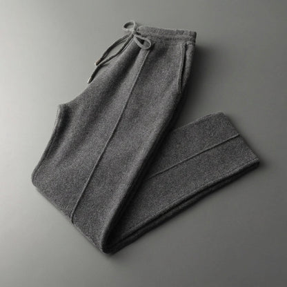 Women's Cashmere Feel Relaxed Pants Soft Drape – Marielle