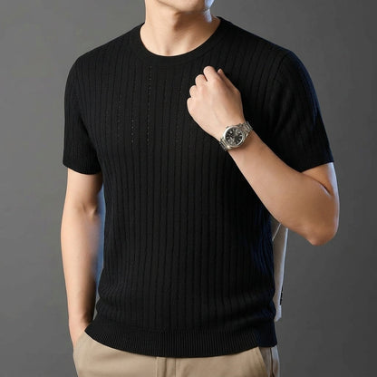 Crew Neck T-Shirt Soft Breathable Fabric Everyday Style – Alina
