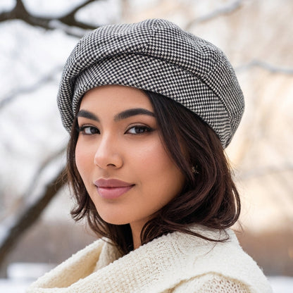 Wool Beret Classic Elegant Style – Celeste
