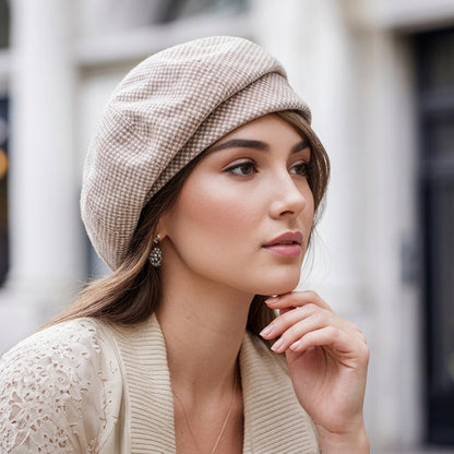 Wool Beret Classic Elegant Style – Celeste