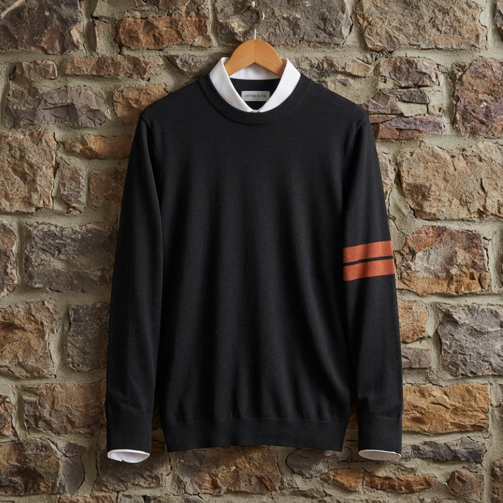 Crewneck Knit Sweater Soft Refined Blend – Marlowe