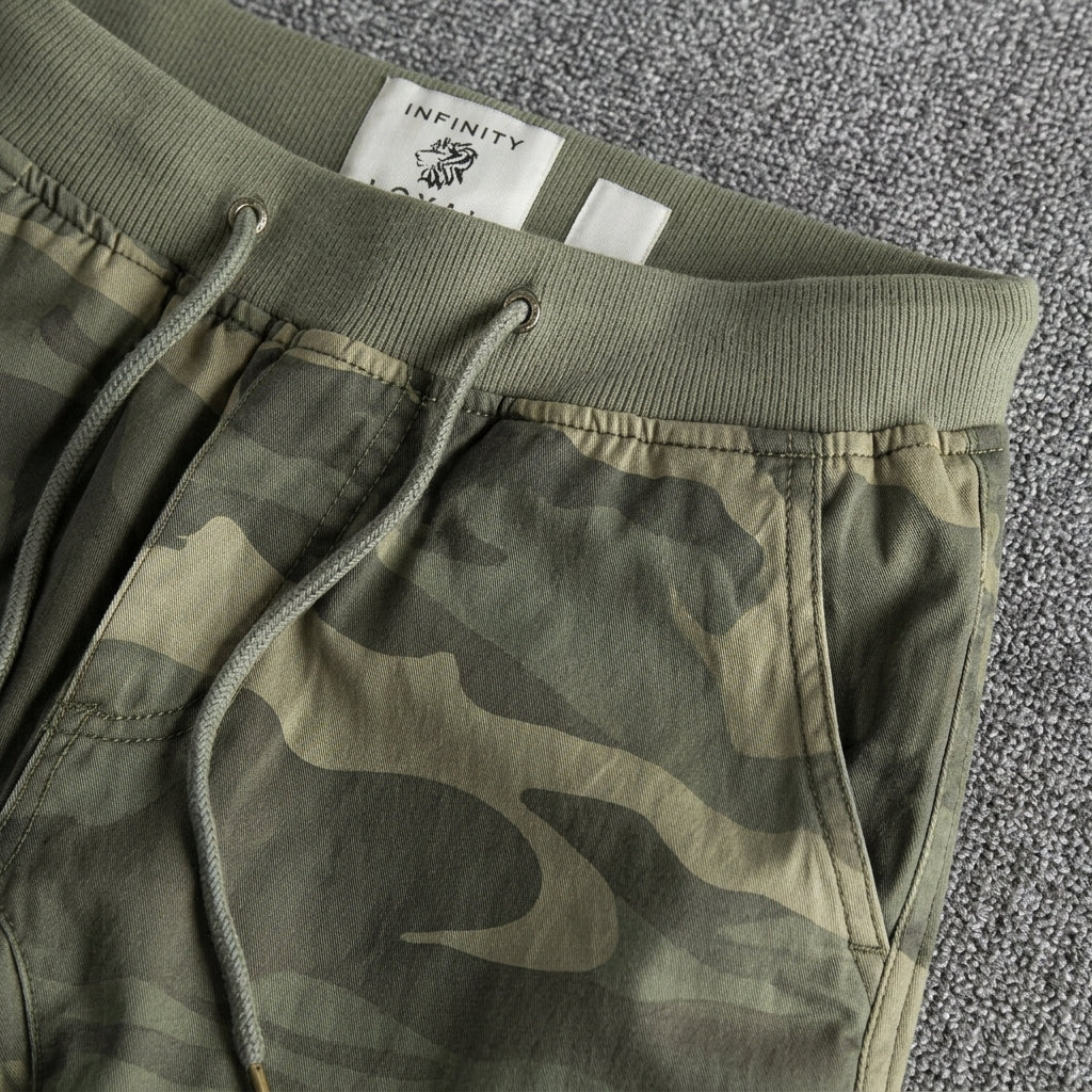 Camo Drawstring Shorts Comfortable Casual Fit – Marlowe