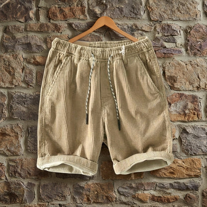 Corduroy Drawstring Shorts Relaxed Fit – Marlowe