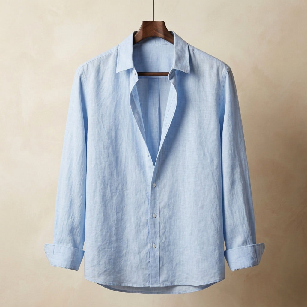 Men’s Button-Up Shirt Classic Fit Button-Down Collar – Lucien