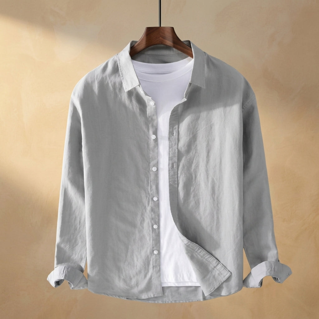Men’s Button-Up Shirt Classic Fit Button-Down Collar – Lucien