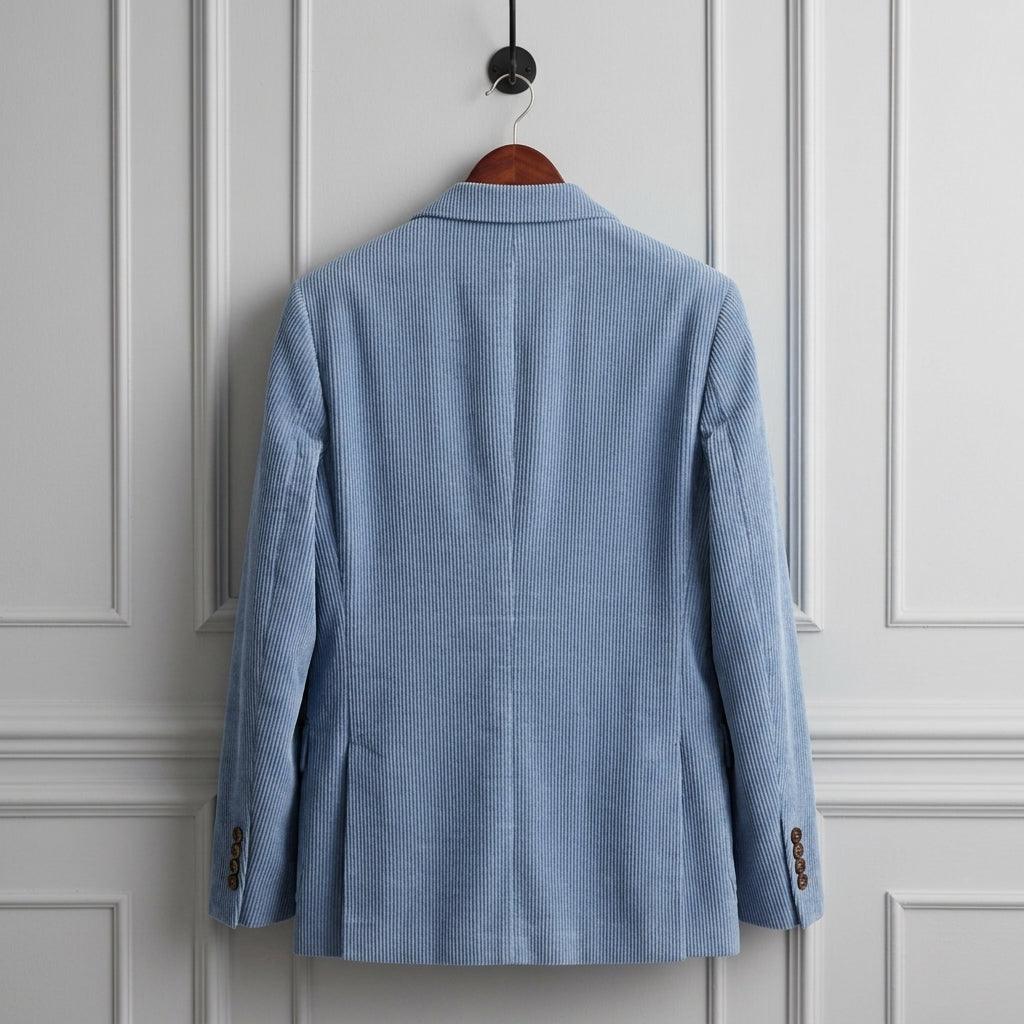 Corduroy Jacket for Women Button Front Classic Collar – Valentina