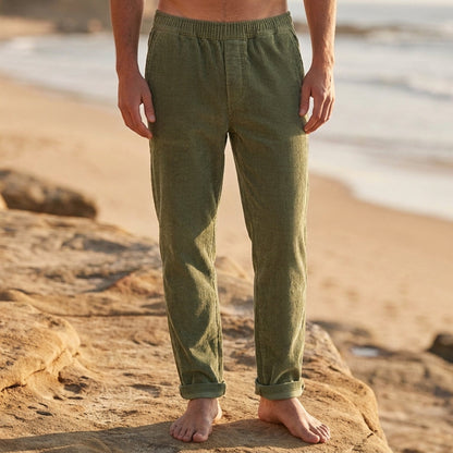 Corduroy Trousers Wide-Wale Relaxed Fit – Bellamy