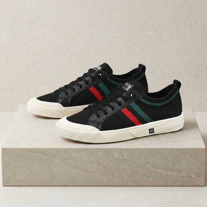 Siena Stripe Knit Trainers
