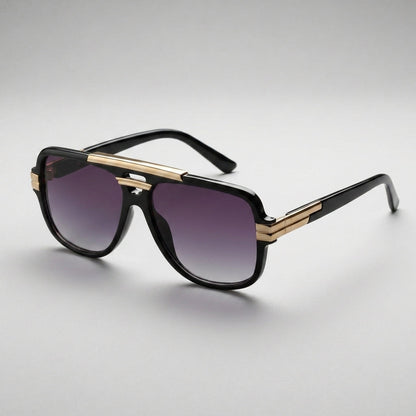 Aviator Sunglasses Acetate Frame Tinted Lenses – Solenne
