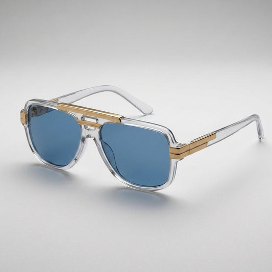 Aviator Sunglasses Acetate Frame Tinted Lenses – Solenne