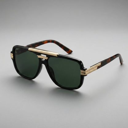 Aviator Sunglasses Acetate Frame Tinted Lenses – Solenne