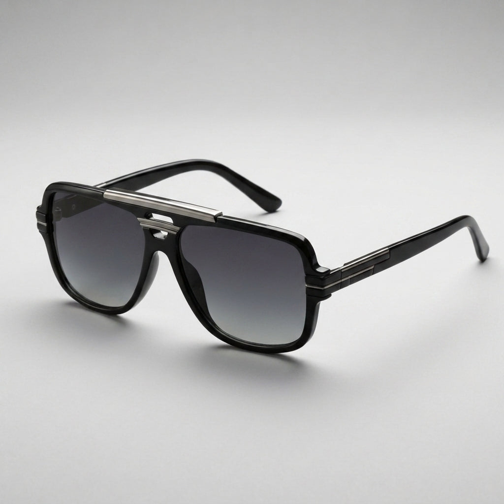 Aviator Sunglasses Acetate Frame Tinted Lenses – Solenne
