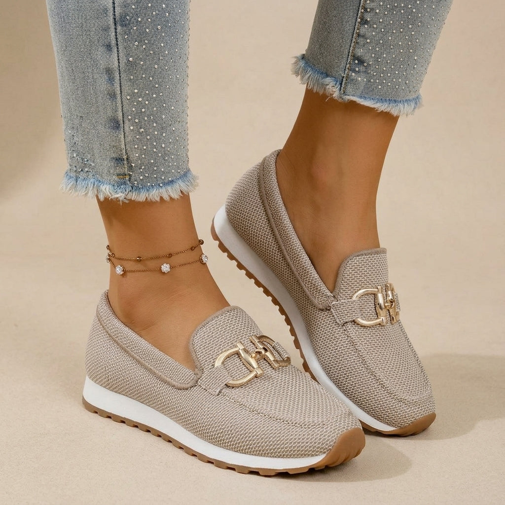 Orthopedic Knit Loafers for Women Slip-On Comfort – Alessia
