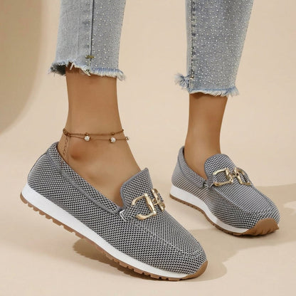 Orthopedic Knit Loafers for Women Slip-On Comfort – Alessia