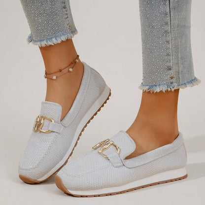 Orthopedic Knit Loafers for Women Slip-On Comfort – Alessia