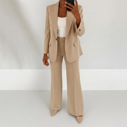 Women's Two-Piece Suit Tailored Fit Classic Style – Alessia