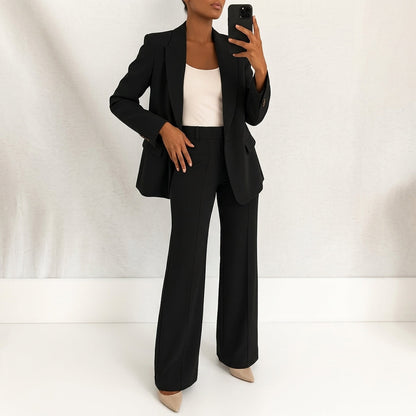 Women's Two-Piece Suit Tailored Fit Classic Style – Alessia
