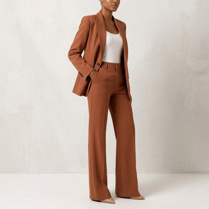 Women's Two-Piece Suit Tailored Fit Classic Style – Alessia