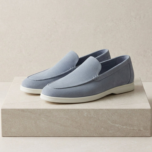 Faux Suede Slip-On Loafers for Women – Marlowe