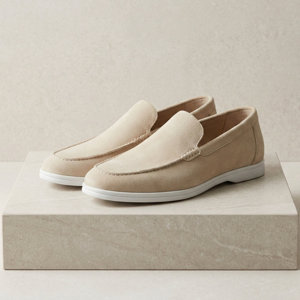 Faux Suede Slip-On Loafers for Women – Marlowe