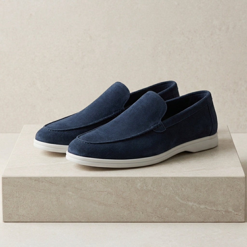 Faux Suede Slip-On Loafers for Women – Marlowe