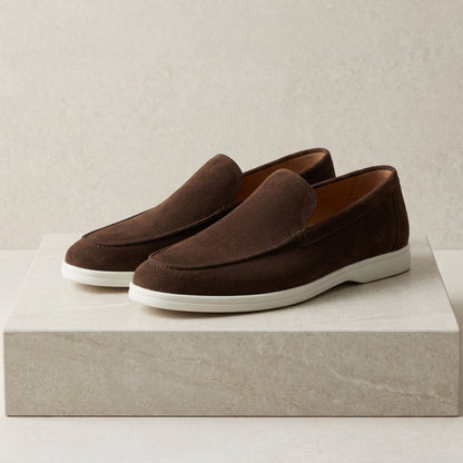Faux Suede Slip-On Loafers for Women – Marlowe