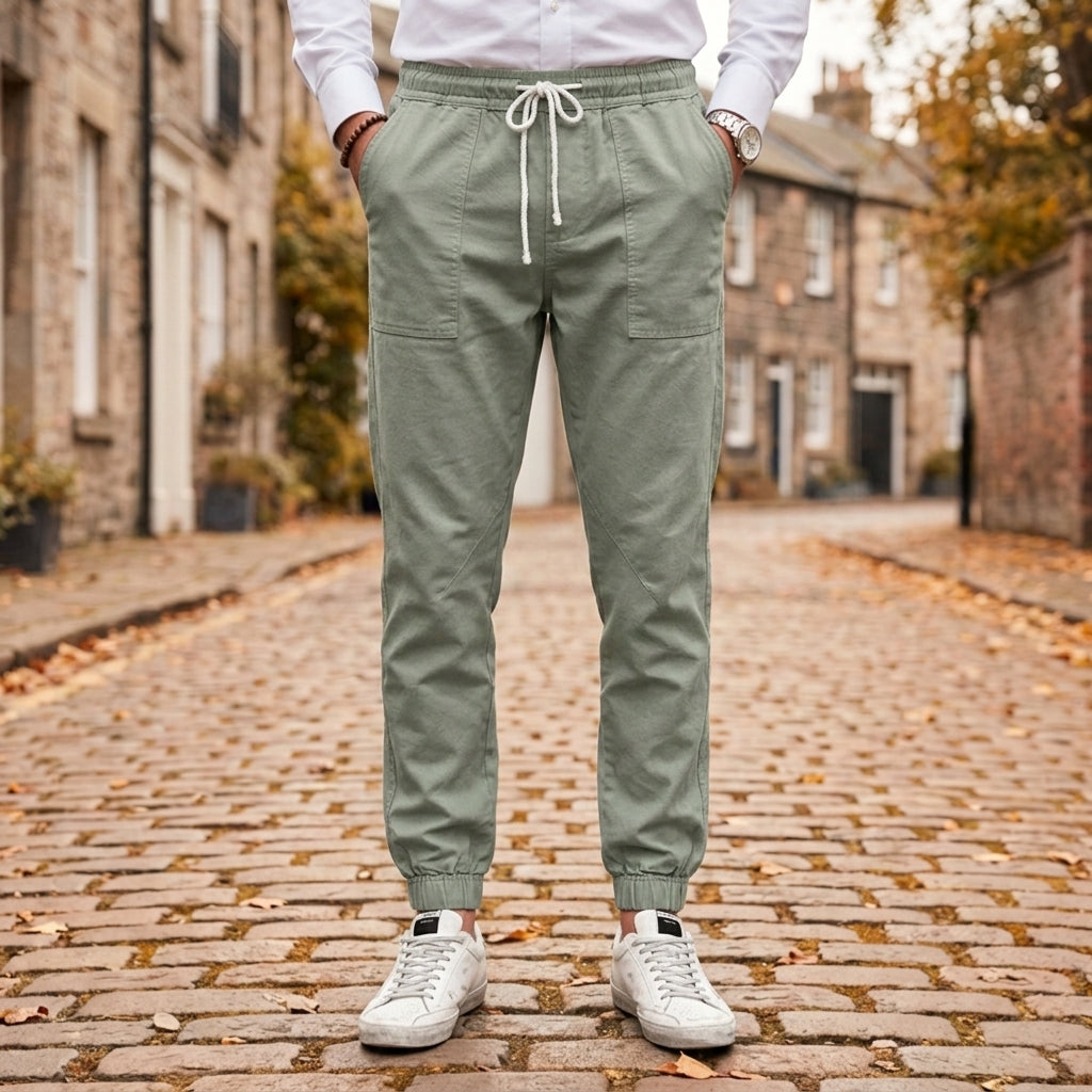 Men's Slim-Fit Cotton Blend Jogger Pants – Arden