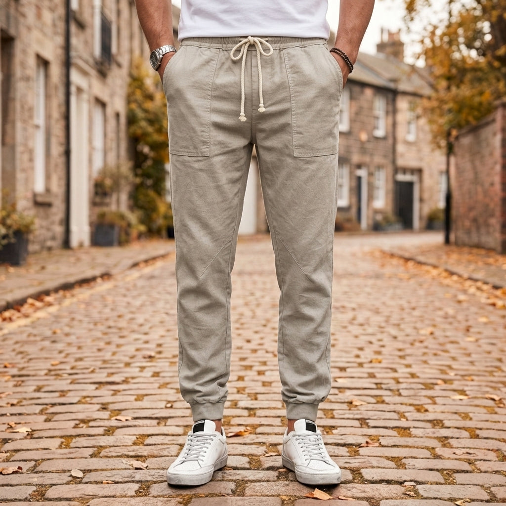 Men's Slim-Fit Cotton Blend Jogger Pants – Arden