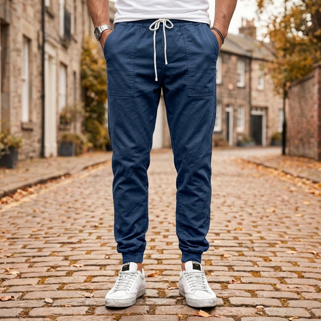 Men's Slim-Fit Cotton Blend Jogger Pants – Arden