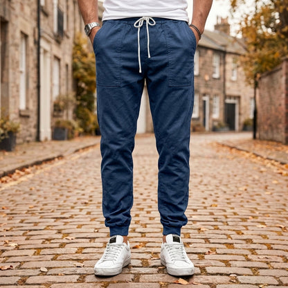Men's Slim-Fit Cotton Blend Jogger Pants – Arden