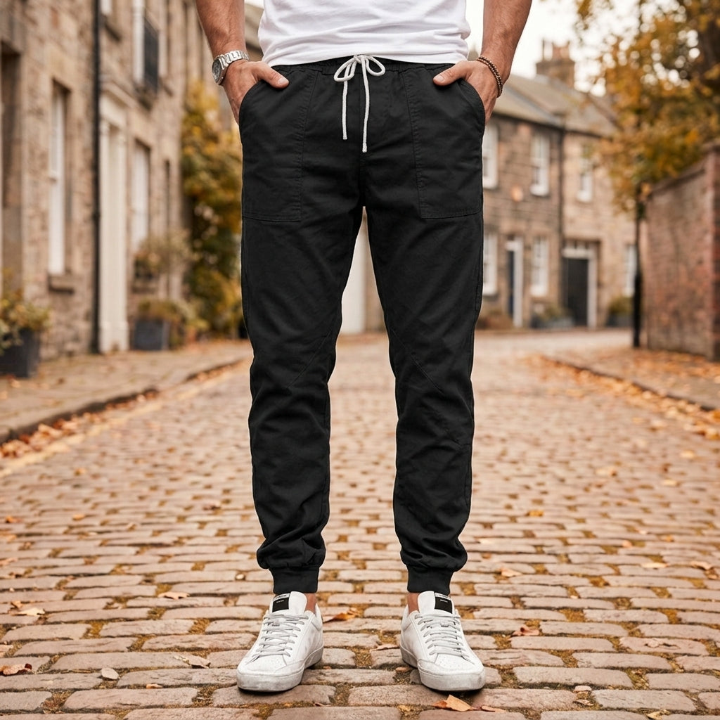 Men's Slim-Fit Cotton Blend Jogger Pants – Arden