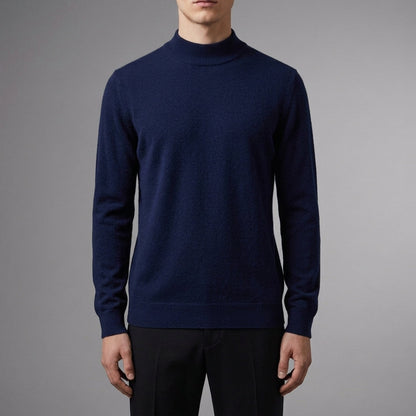 Men's Cashmere Blend Sweater Soft Refined Style – Laurent