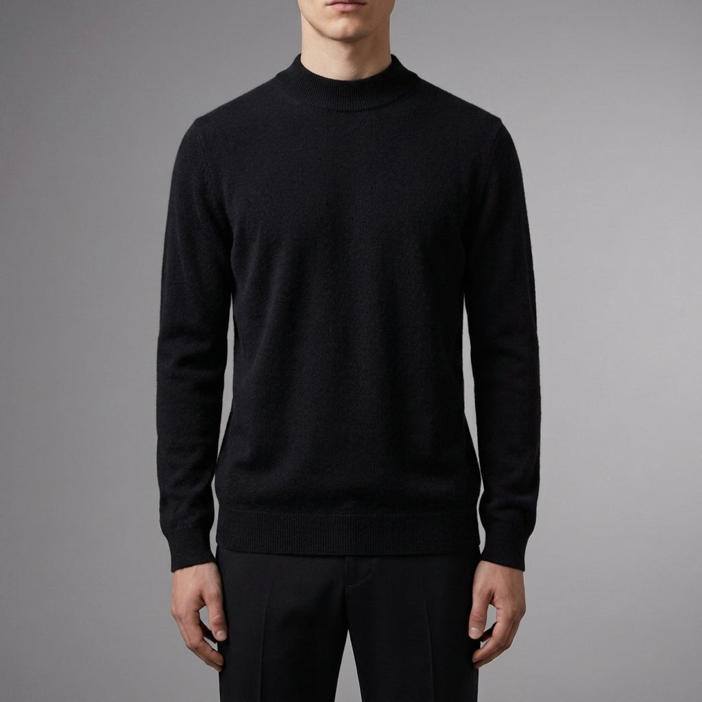 Men's Cashmere Blend Sweater Soft Refined Style – Laurent