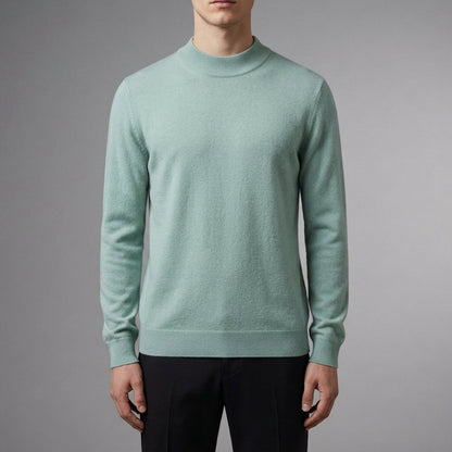 Men's Cashmere Blend Sweater Soft Refined Style – Laurent
