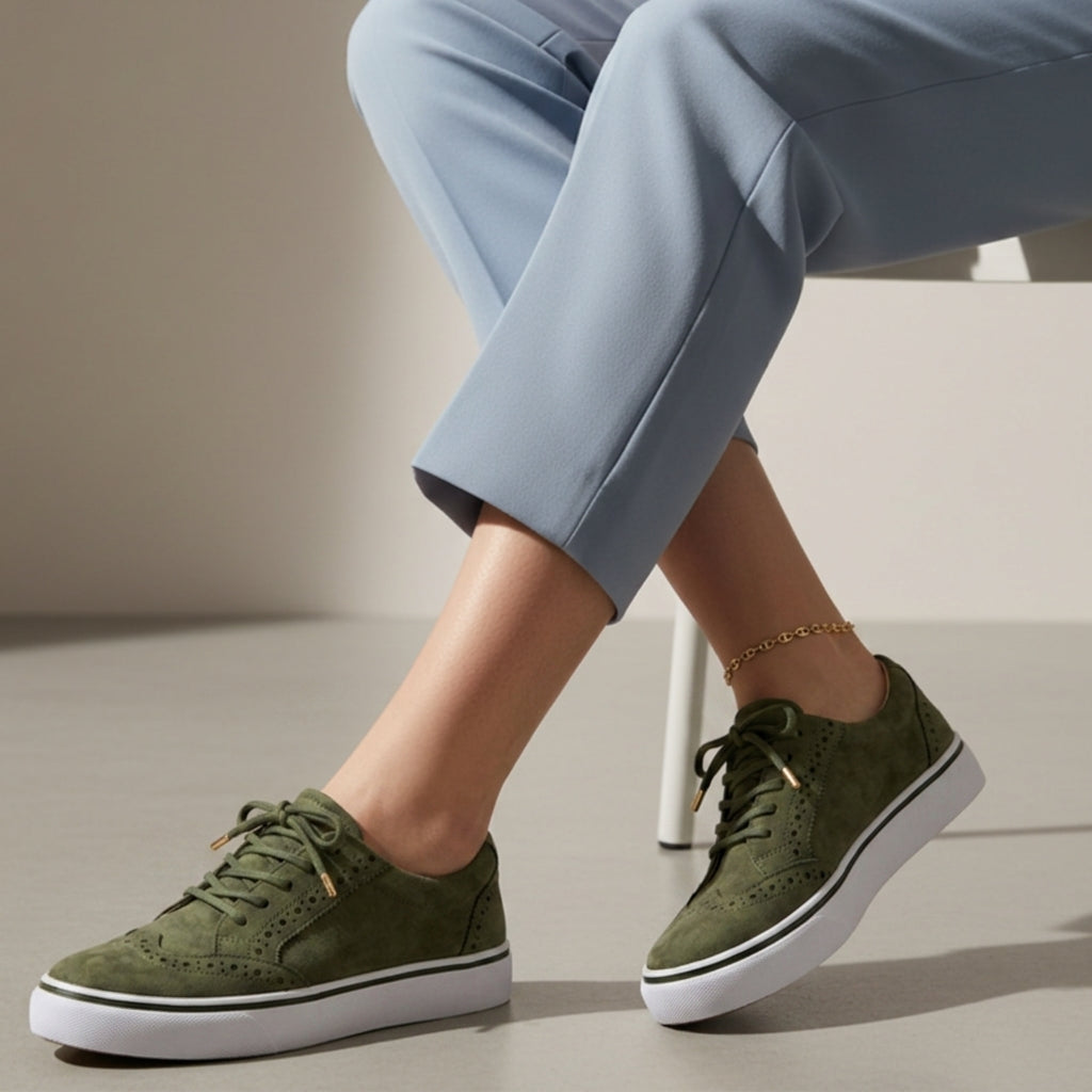 Women's Orthopedic Knit Sneakers Lightweight Cushioned Slip-On – Serena