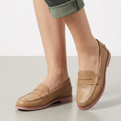 Orthopedic Loafers for Women Faux Leather Slip On – Elara