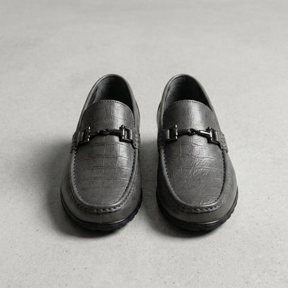 Faux Leather Bit Loafers for Women Slip-On Classic Style – Celeste