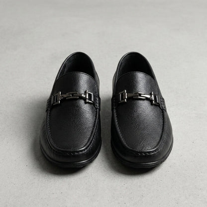 Faux Leather Bit Loafers for Women Slip-On Classic Style – Celeste