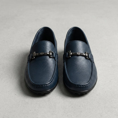 Faux Leather Bit Loafers for Women Slip-On Classic Style – Celeste