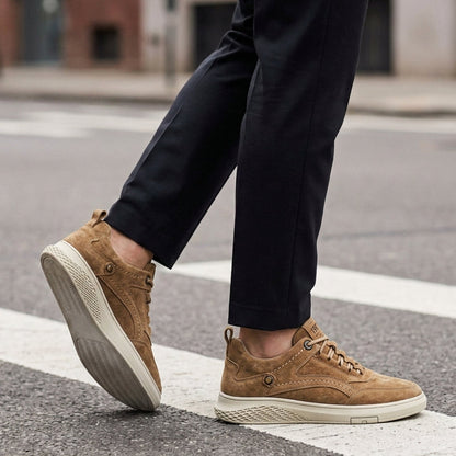 Faux Suede Sneakers Retro Everyday Style – Marlowe