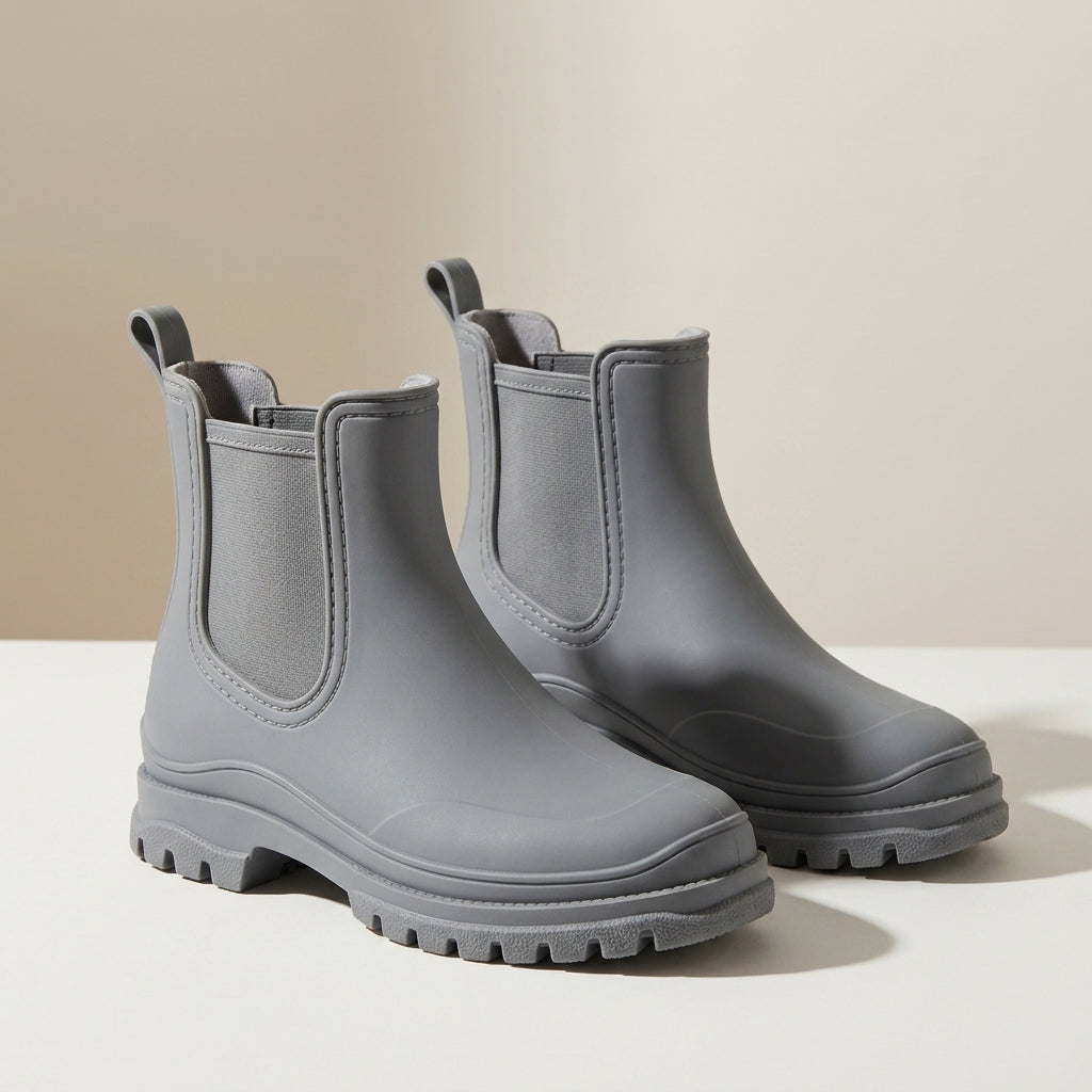 Women's Chelsea Rain Boots Waterproof Rubber Non Slip Sole – Marlowe