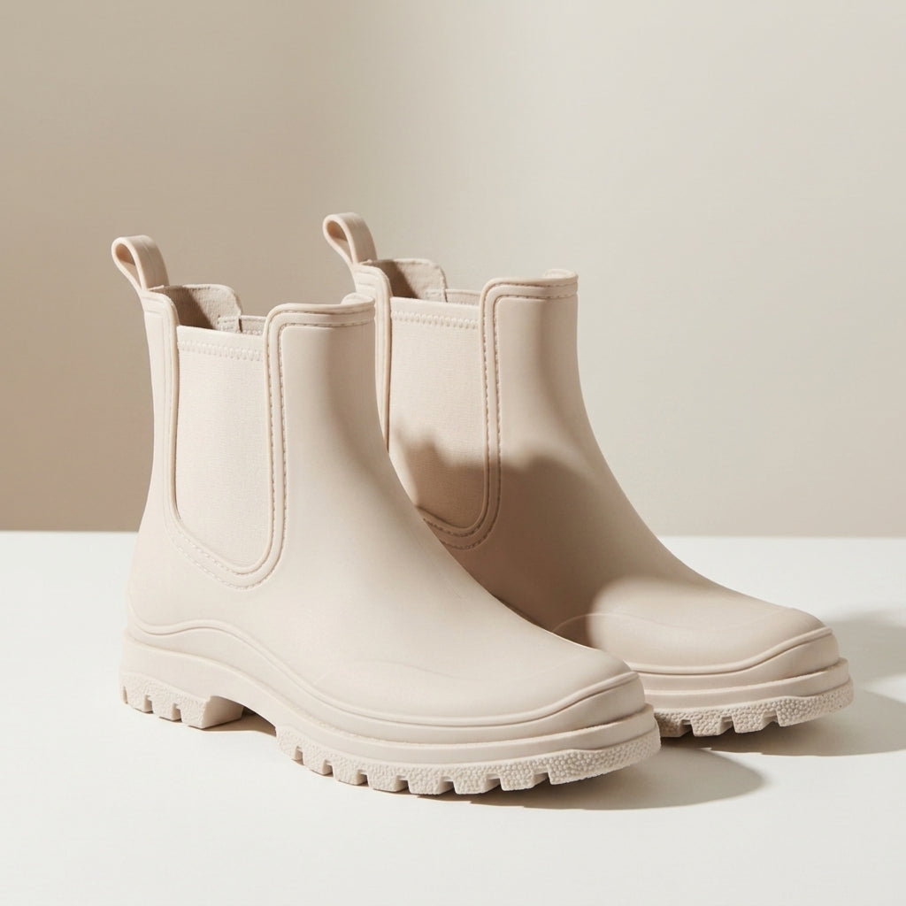 Women's Chelsea Rain Boots Waterproof Rubber Non Slip Sole – Marlowe
