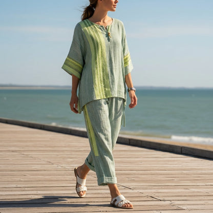 Women's Two-Piece Co-ord Set in a Luxurious Fabric Blend – Marlowe