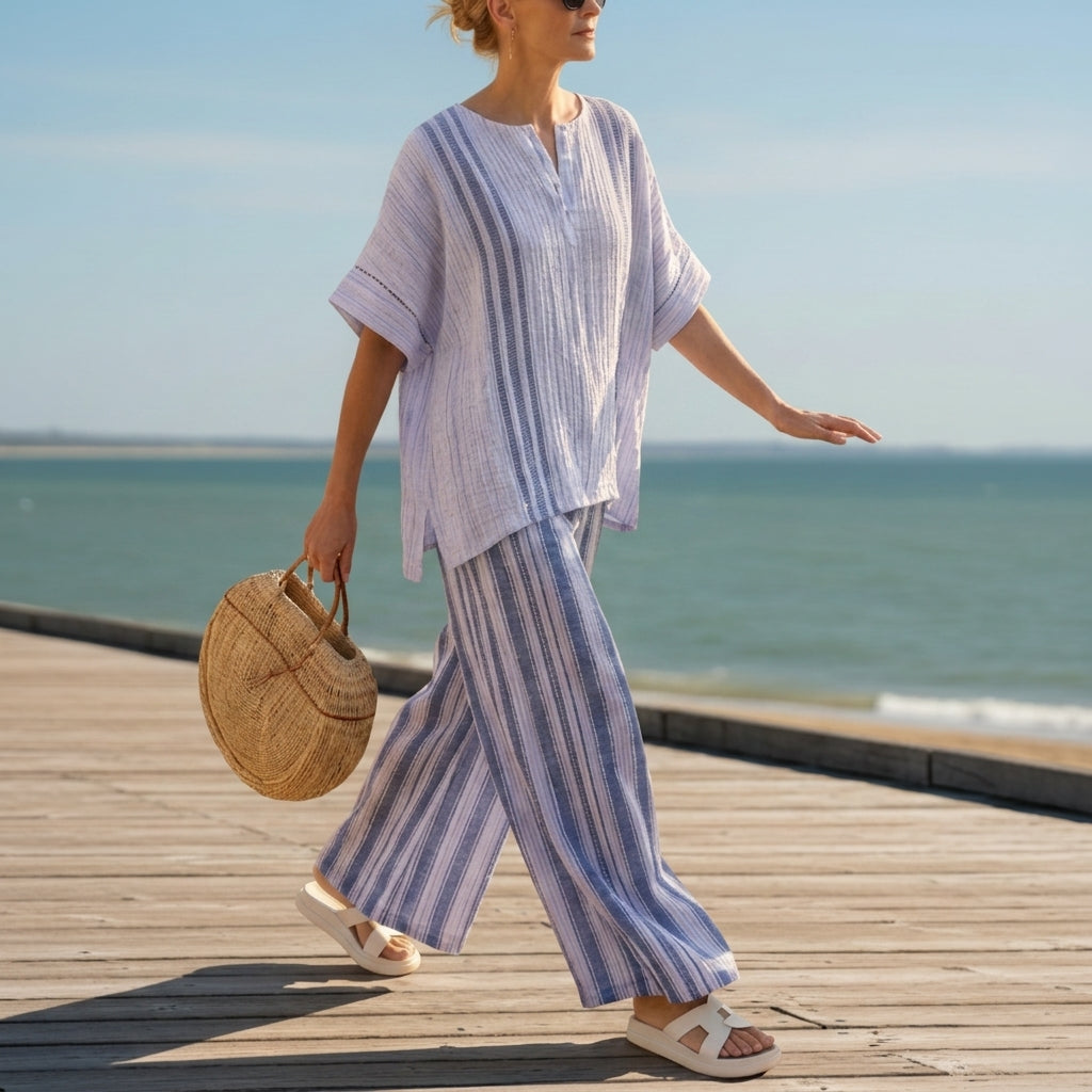 Women's Two-Piece Co-ord Set in a Luxurious Fabric Blend – Marlowe